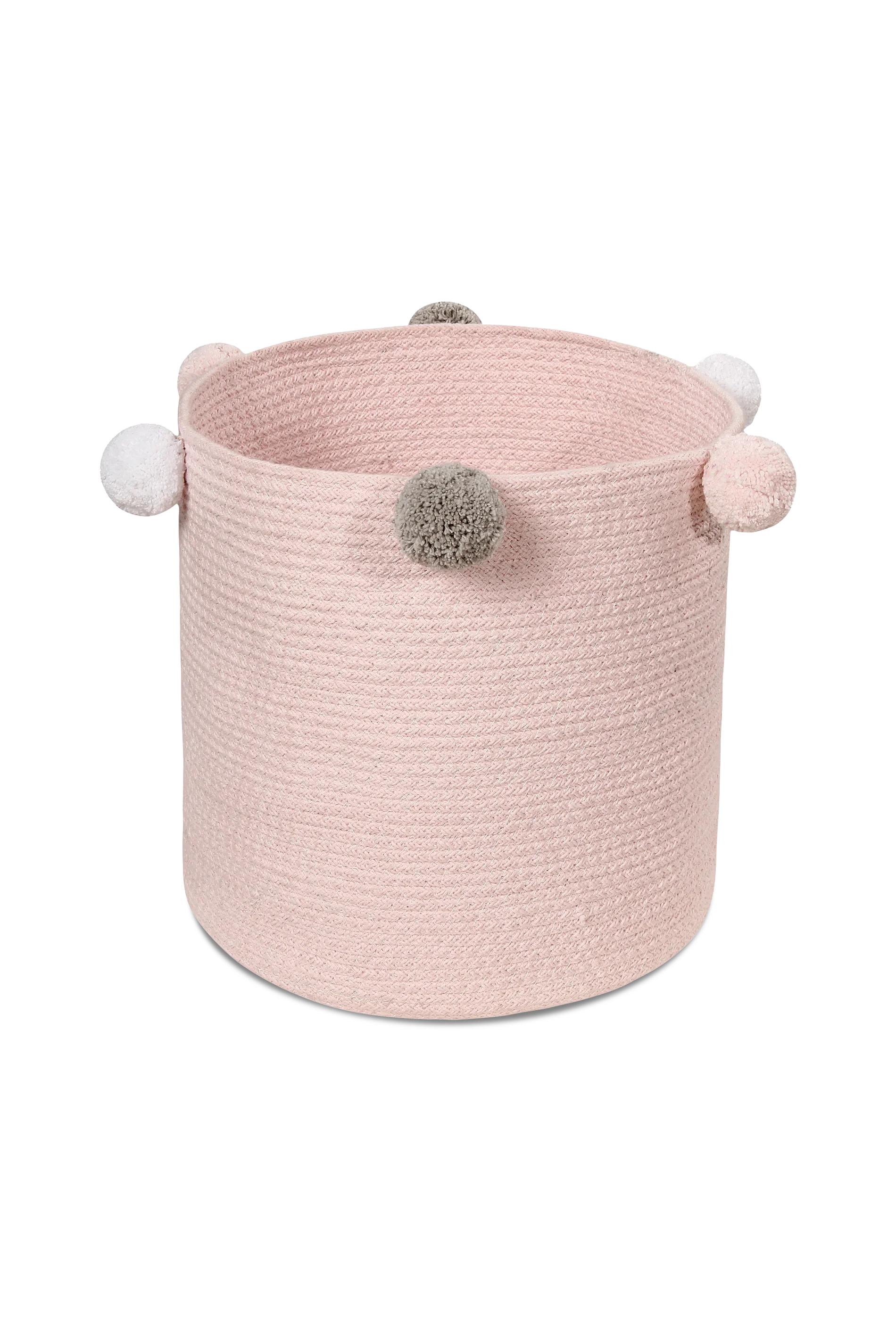 STORAGE BABY BASKET BUBBLY PINK