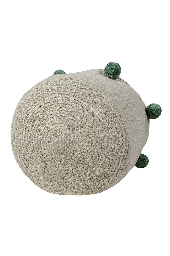 STORAGE BASKET BUBBLY NATURAL - GREEN - Image 5