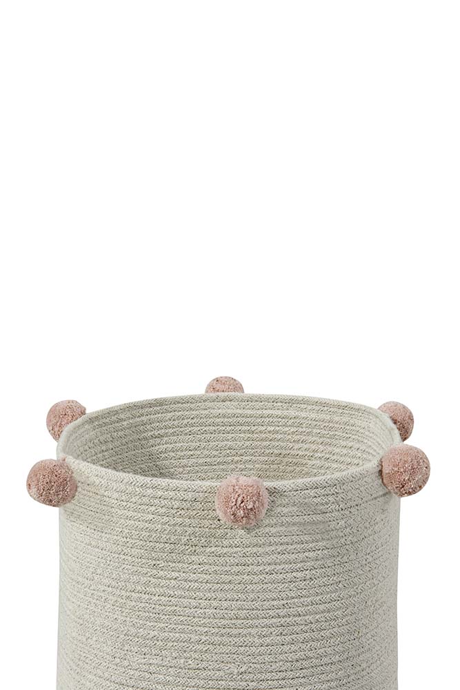 STORAGE BASKET BUBBLY NATURAL - NUDE - Image 4