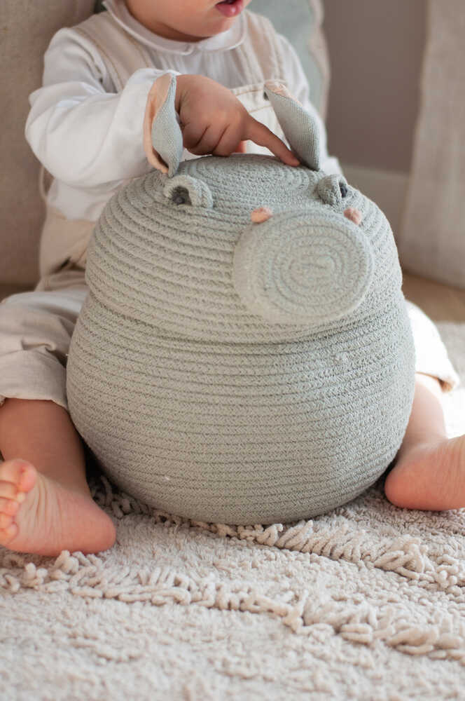 BASKET HENRY THE HIPPO - Image 2