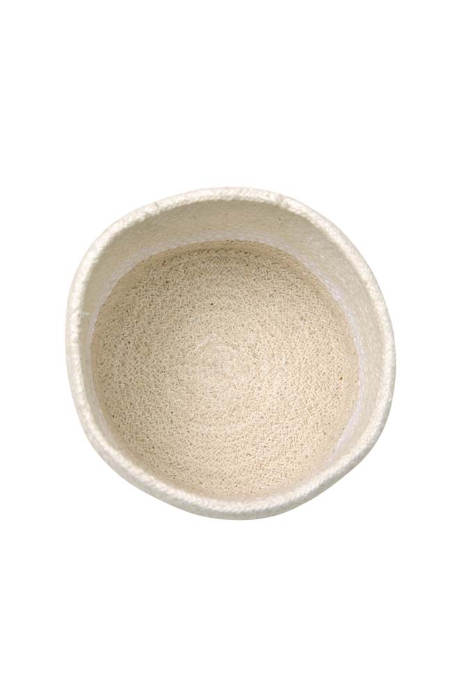 BASKET MINI TRICOLOR IVORY - Image 9