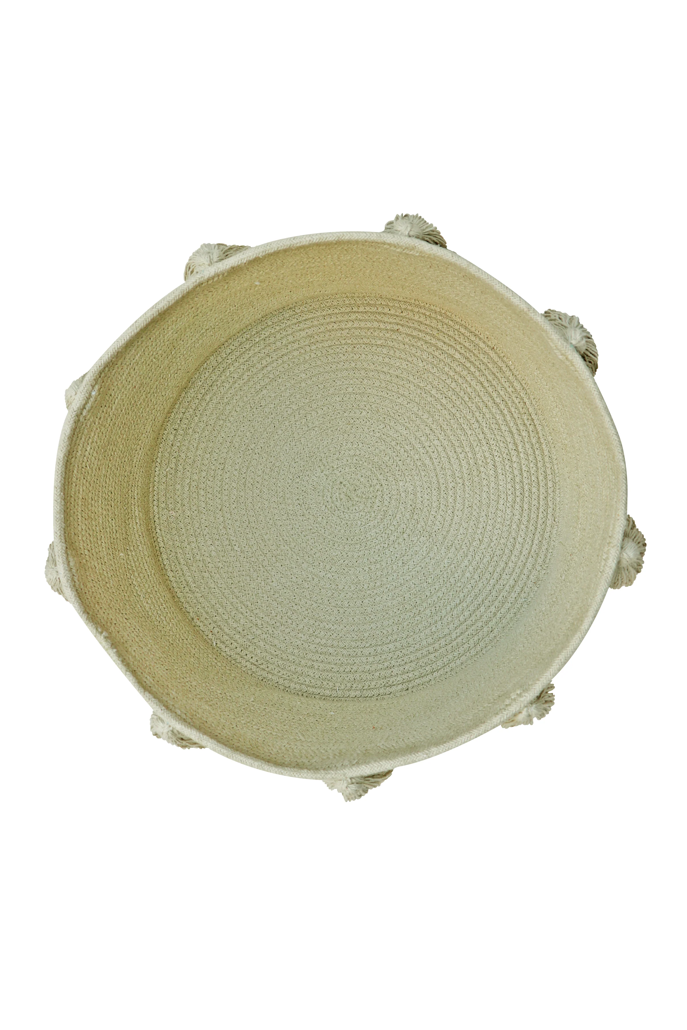 BASKET NEW TASSELS OLIVE - Image 2
