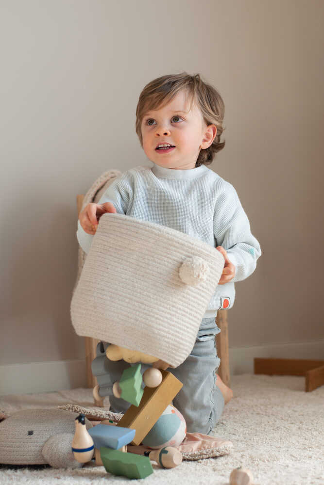 STORAGE BASKET RITA THE RABBIT - Image 5