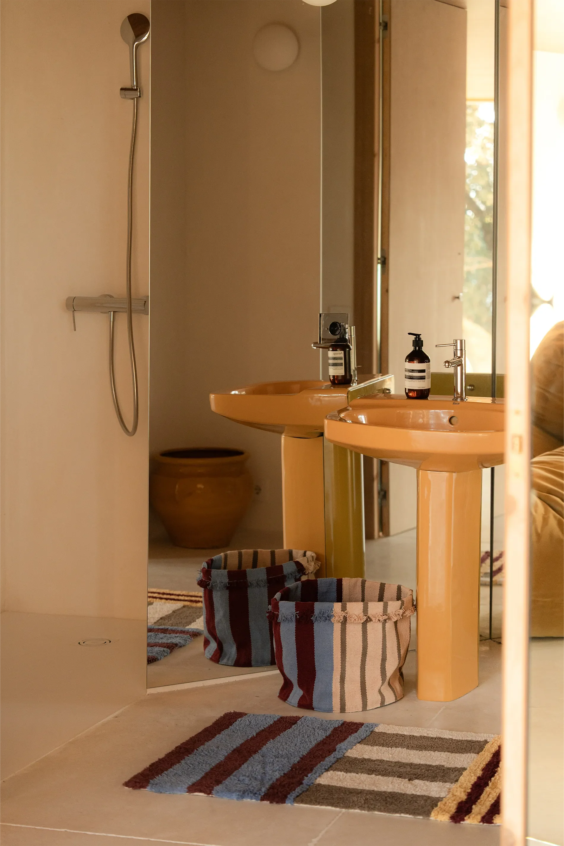 BASKET TALL INDIGO BLUE - Image 2