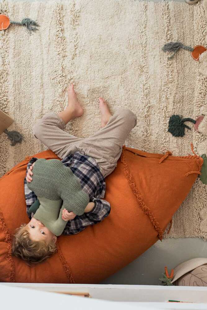 POUF KIDS BEAN BAG CATHY THE CARROT - Image 4