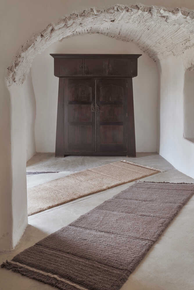 WOOLABLE RUNNER RUG STEPPE - SHEEP BROWN - Image 2