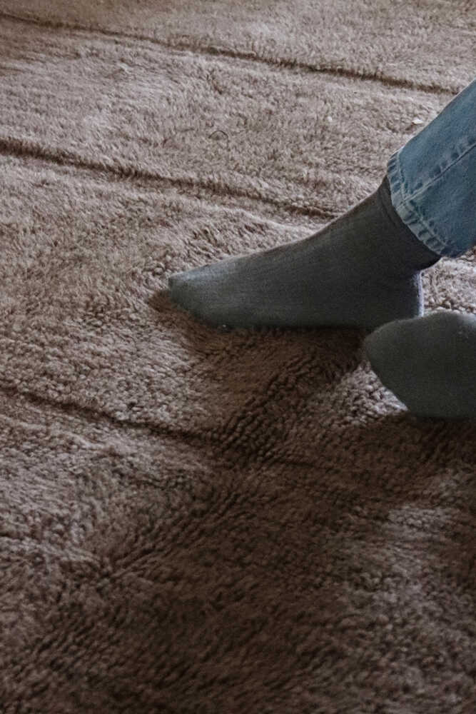 WOOLABLE RUNNER RUG STEPPE - SHEEP BROWN - Image 4