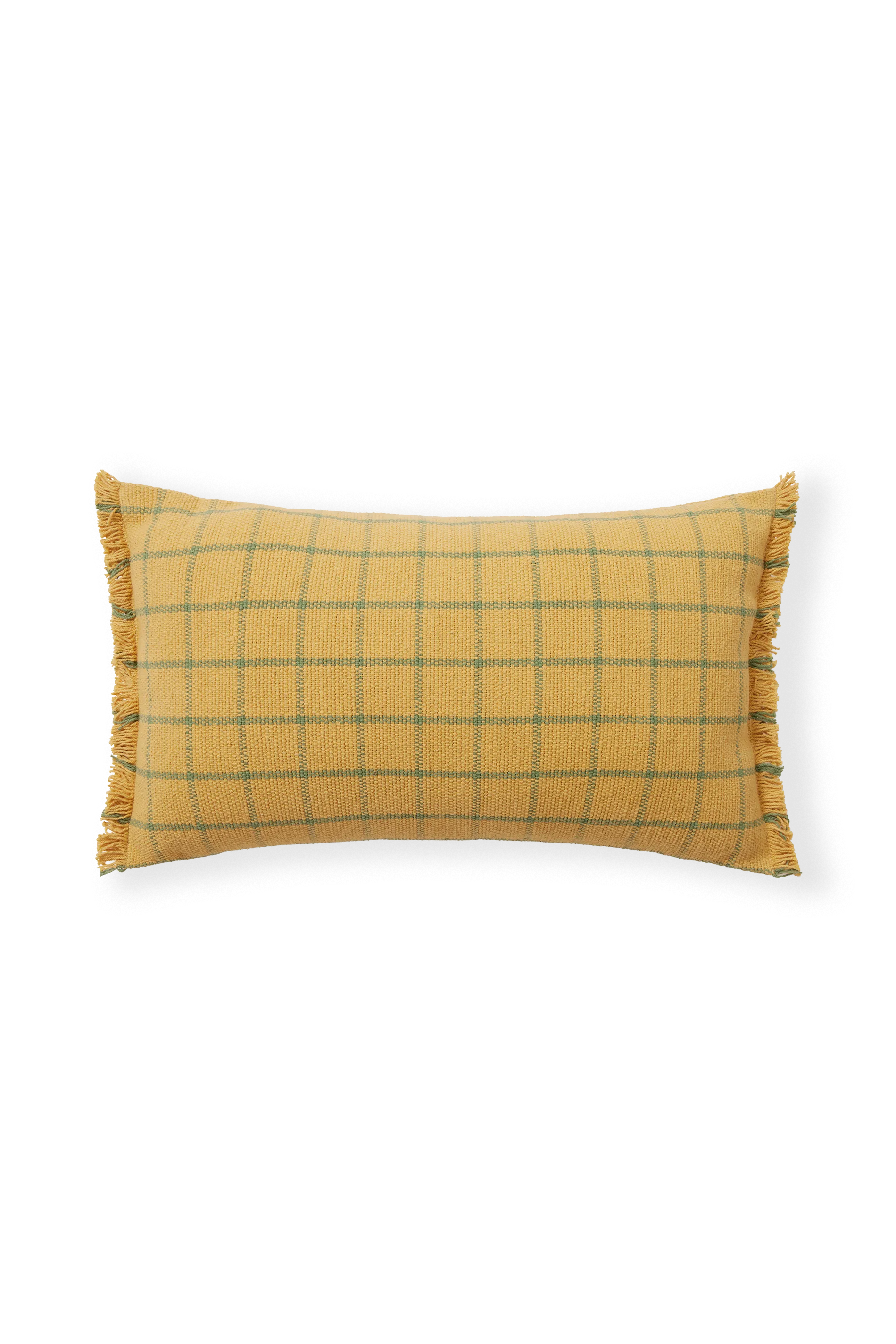 CUSHION GEO BLOCK HONEY
