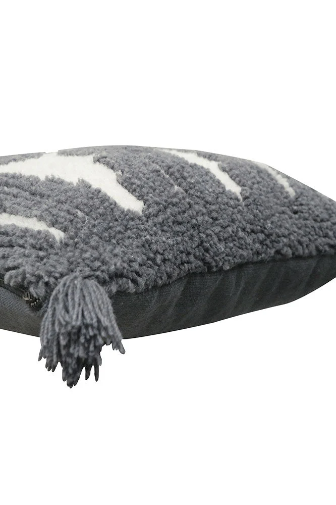 CUSHION ZAGROS CHARCOAL NATURAL - Image 6