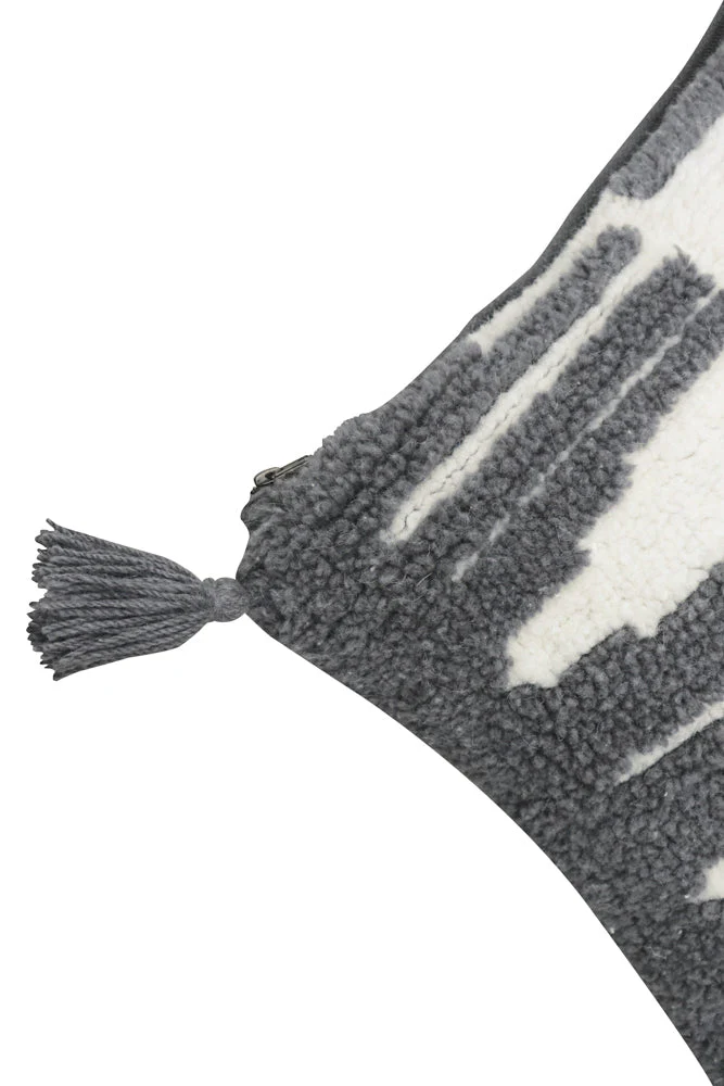 CUSHION ZAGROS CHARCOAL NATURAL - Image 7