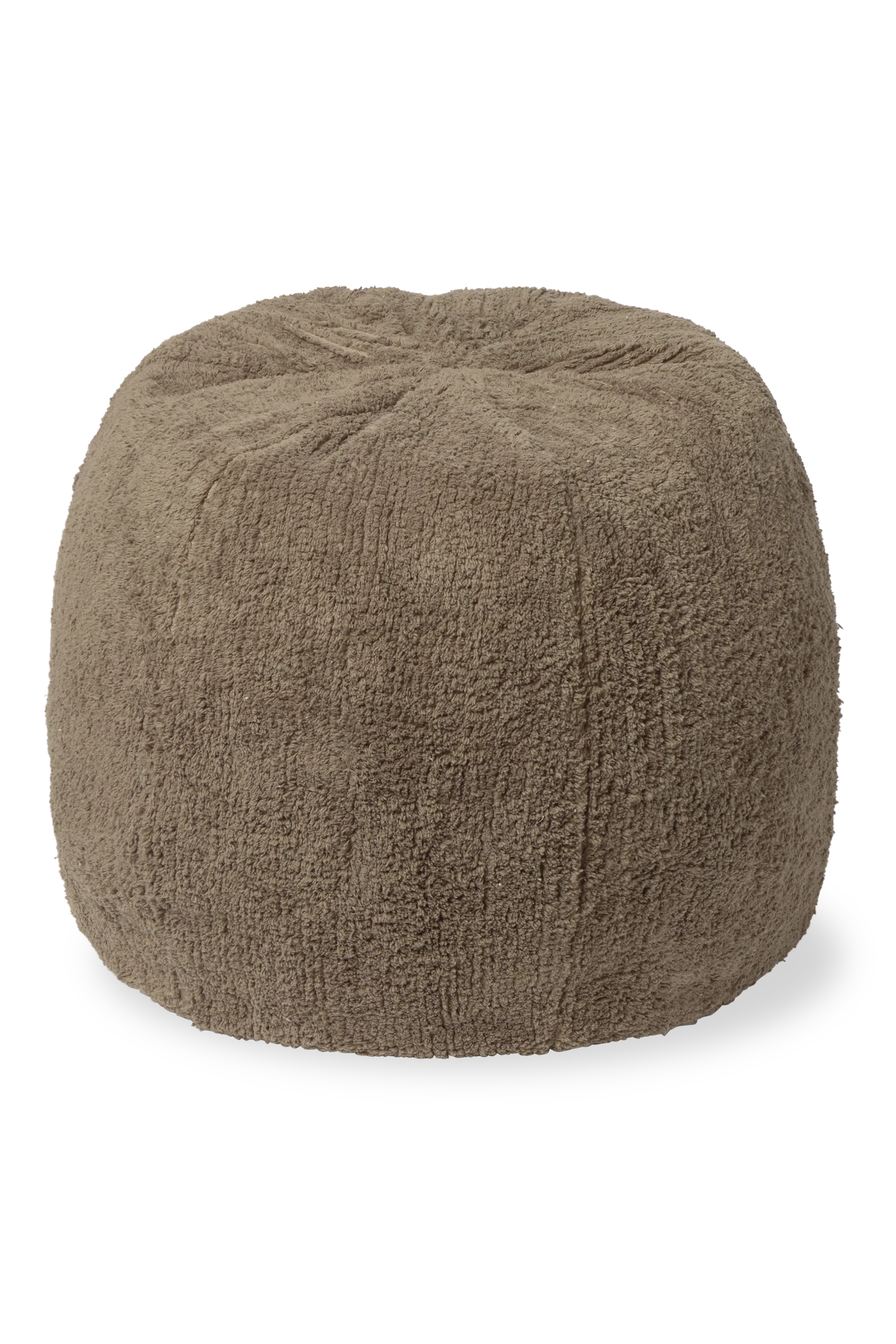 CUSTOM POUF SOIL BROWN