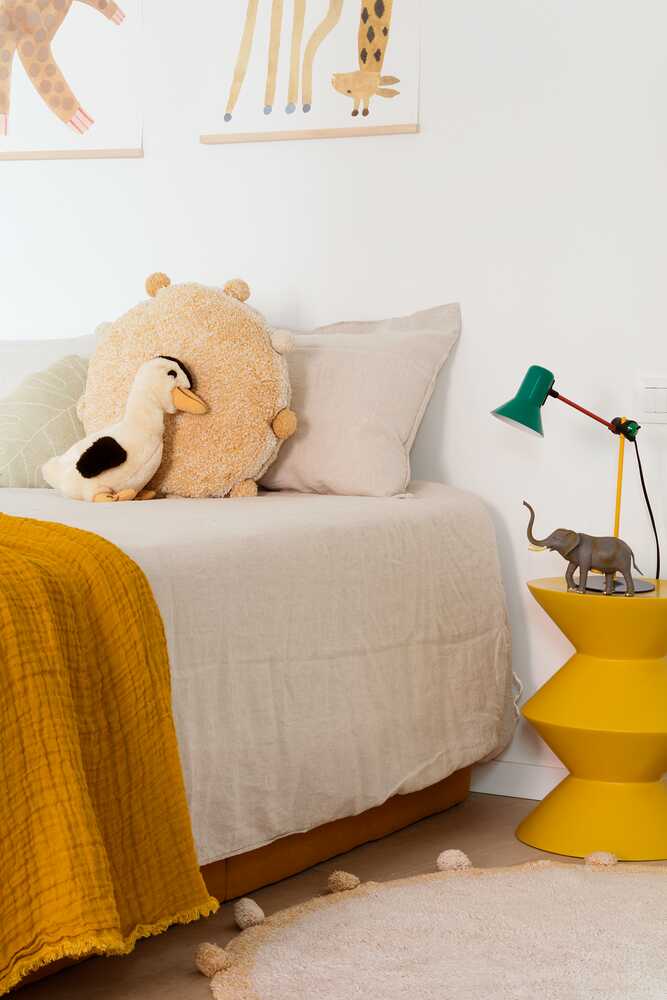 FLOOR CUSHION BUBBLY HONEY - Image 2