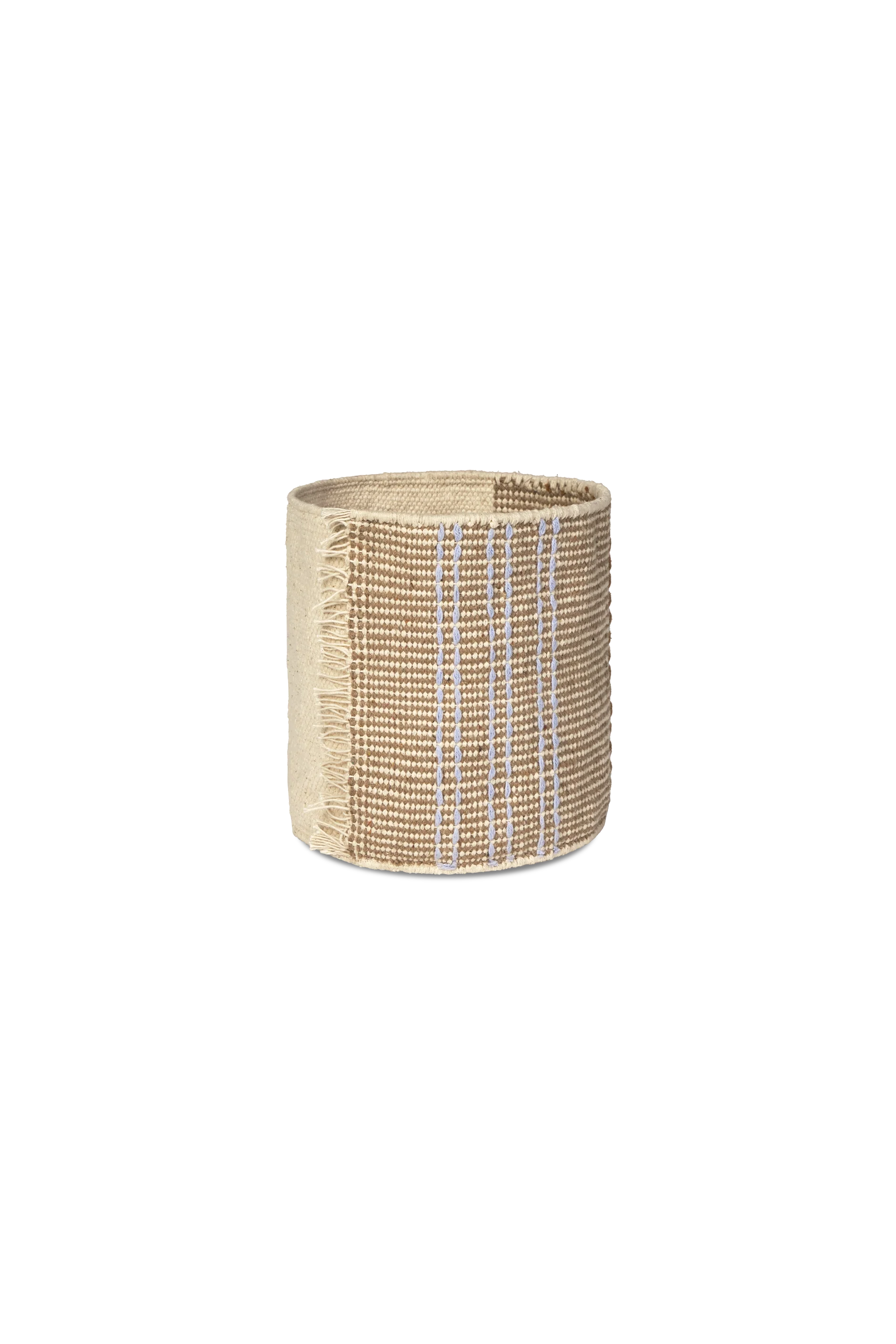 HANDLOOM MINI BASKET JACARANDA