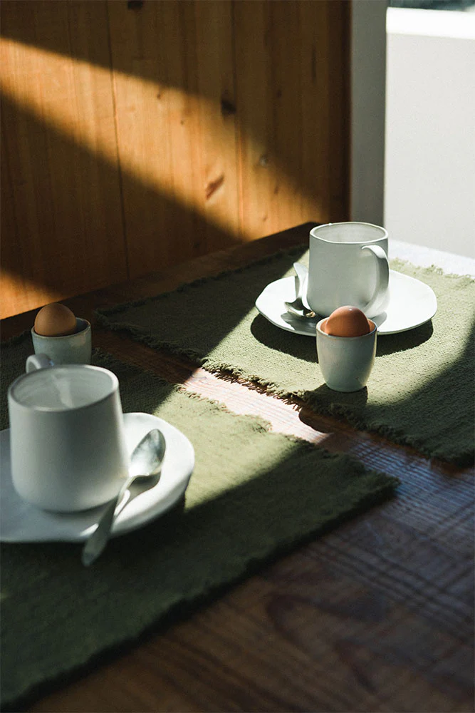 Handloom Placemats Kaki (Set of 4) - Image 4