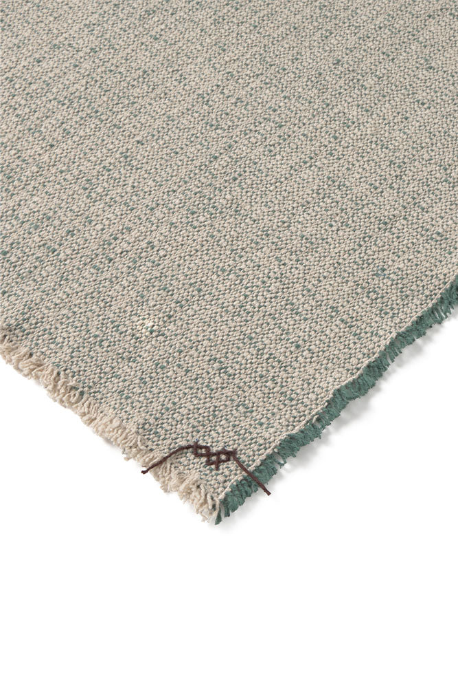 Handloom Placemats Natural and Duck Green (Set of 4) - Image 3