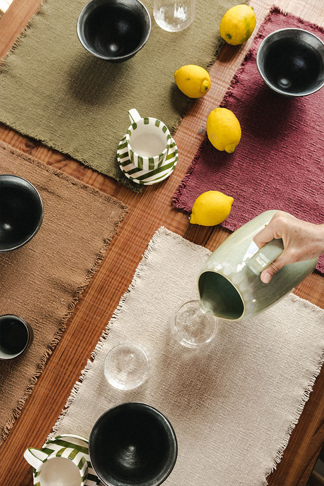 Handloom Placemats Natural (Set of 4) - Image 2