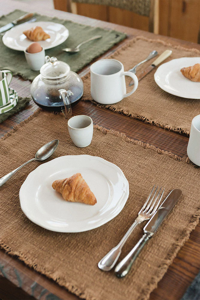 Handloom Placemats Ochre (Set of 4) - Image 4