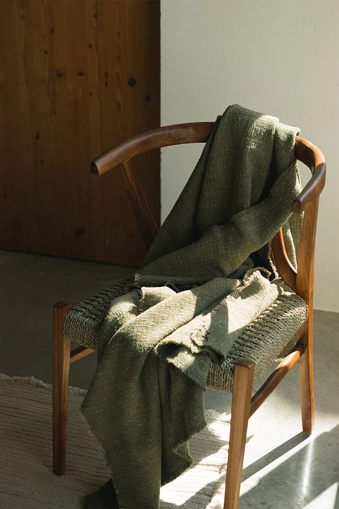 Handloom Plaid Kaki