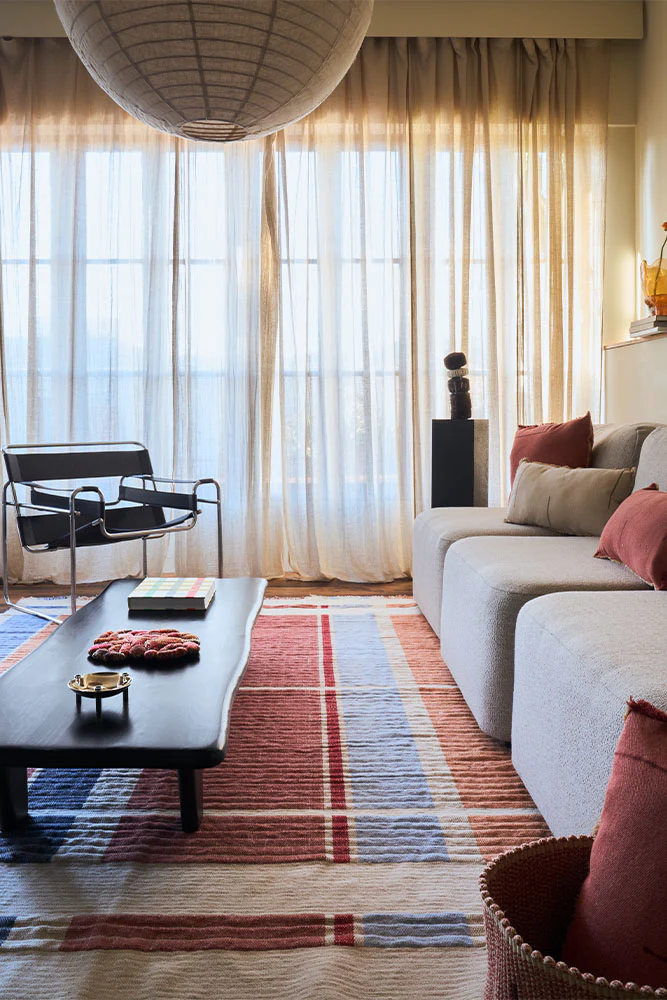 HANDLOOM RUG COLUMNS MULTI COLOR - Image 3
