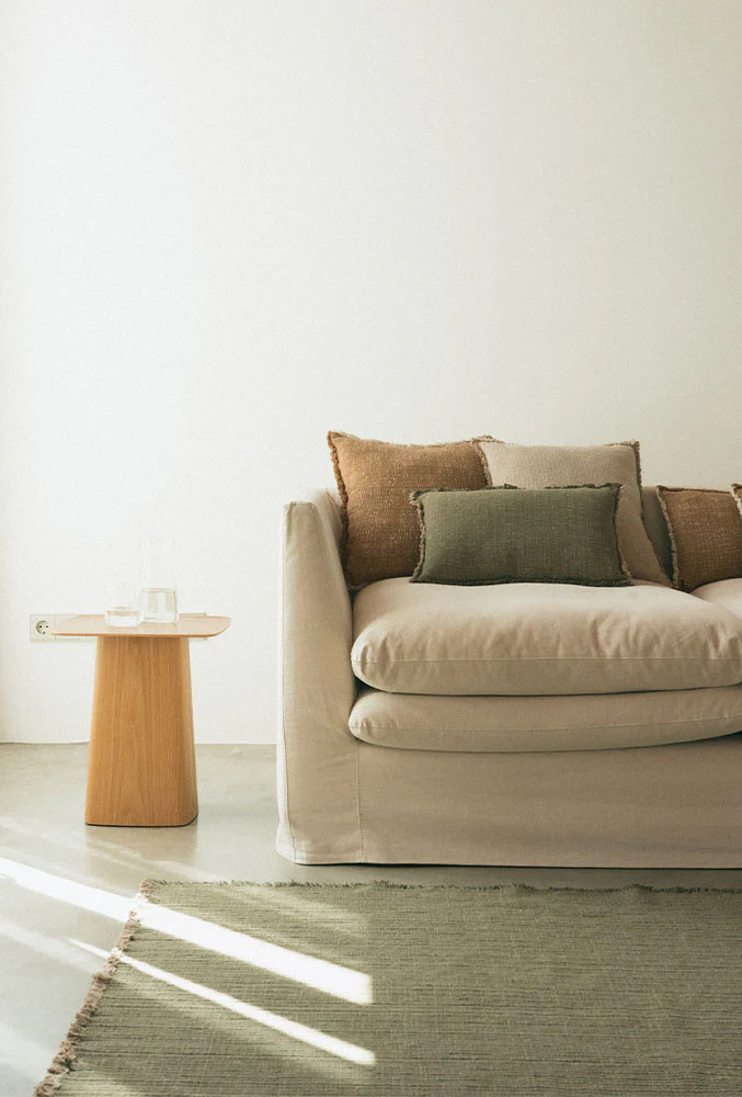 Handloom Area Rug Kaki - Image 5