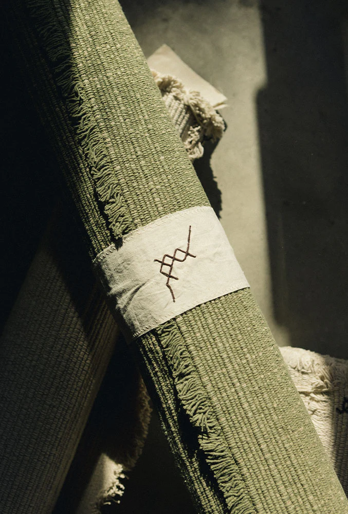 Handloom Area Rug Kaki - Image 6