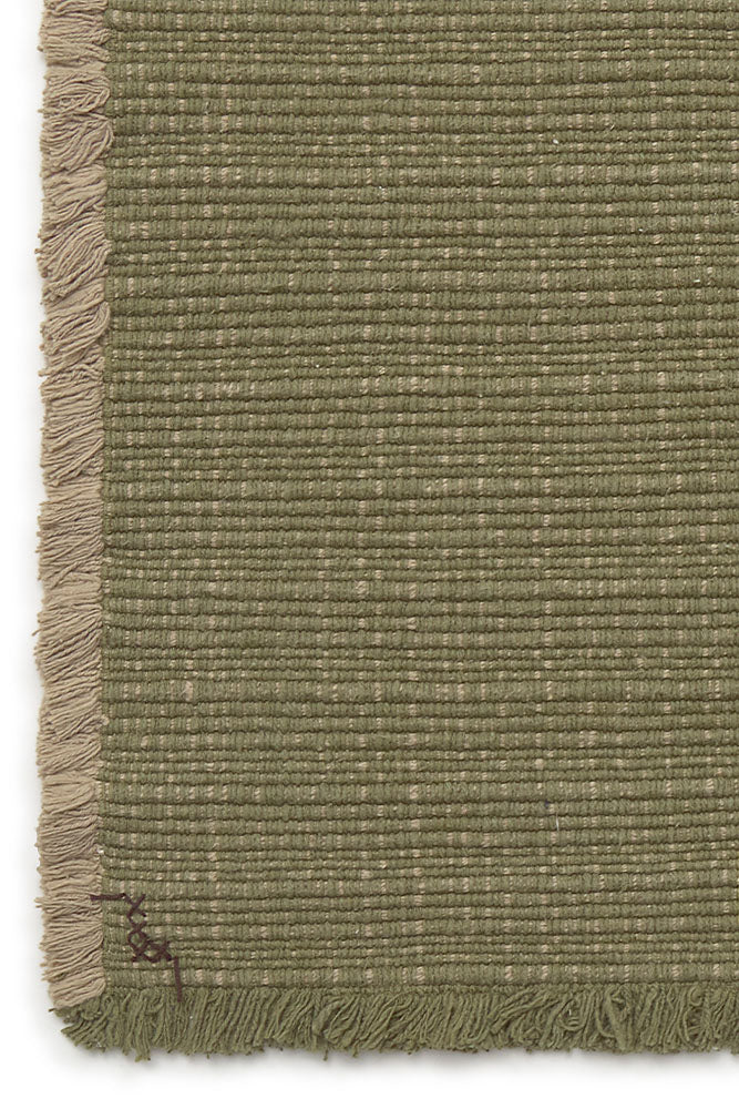 Handloom Area Rug Kaki - Image 7