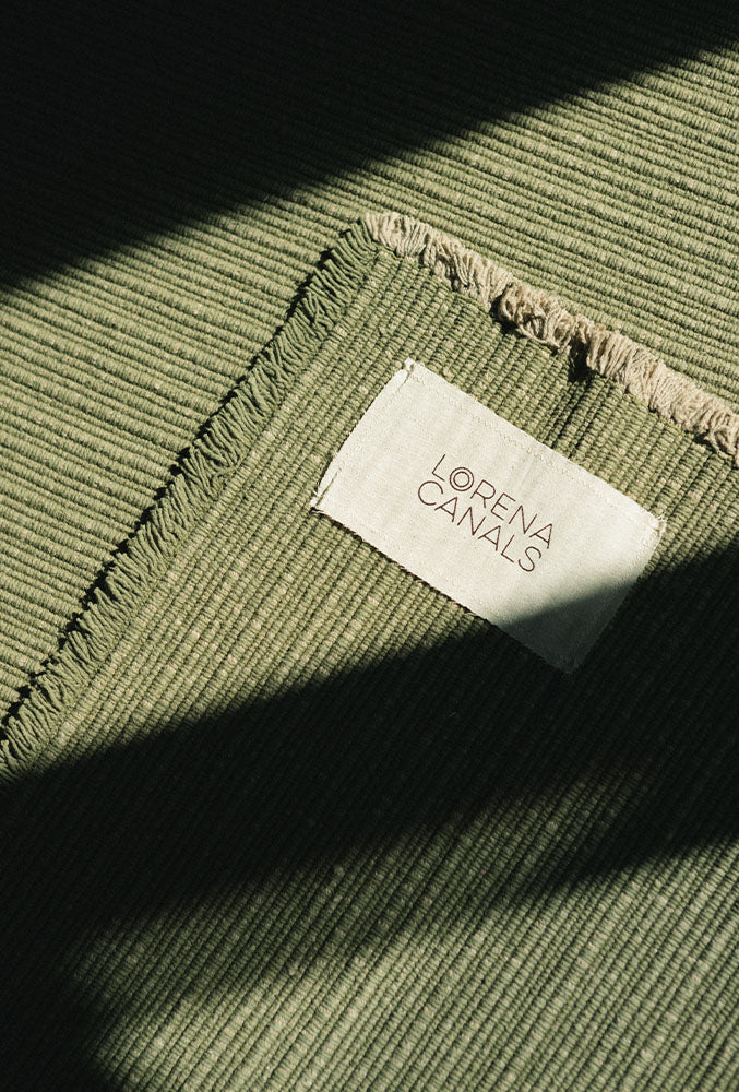 Handloom Area Rug Kaki - Image 9