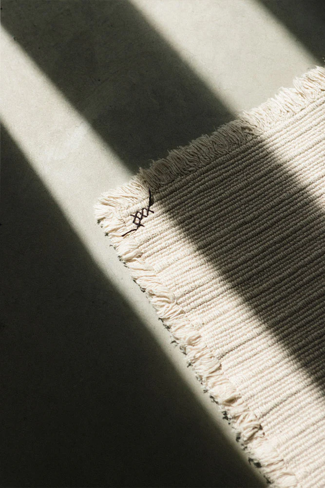 Handloom Area Rug Natural - Image 9