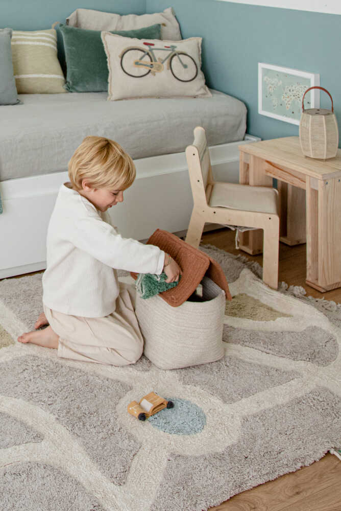 KID'S CHAIR SILLITA VINTAGE BLUE - Image 7