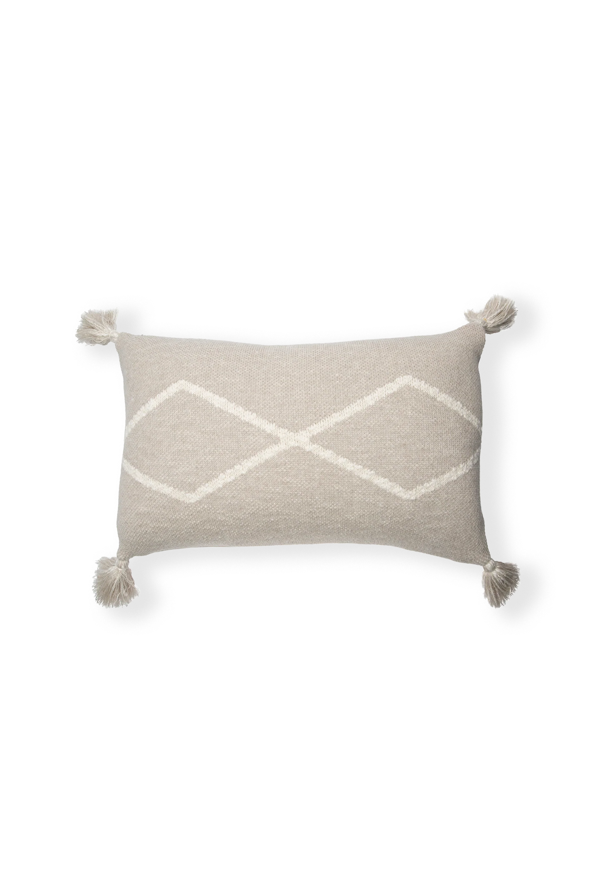 KNITTED CUSHION OASIS SOFT LINEN