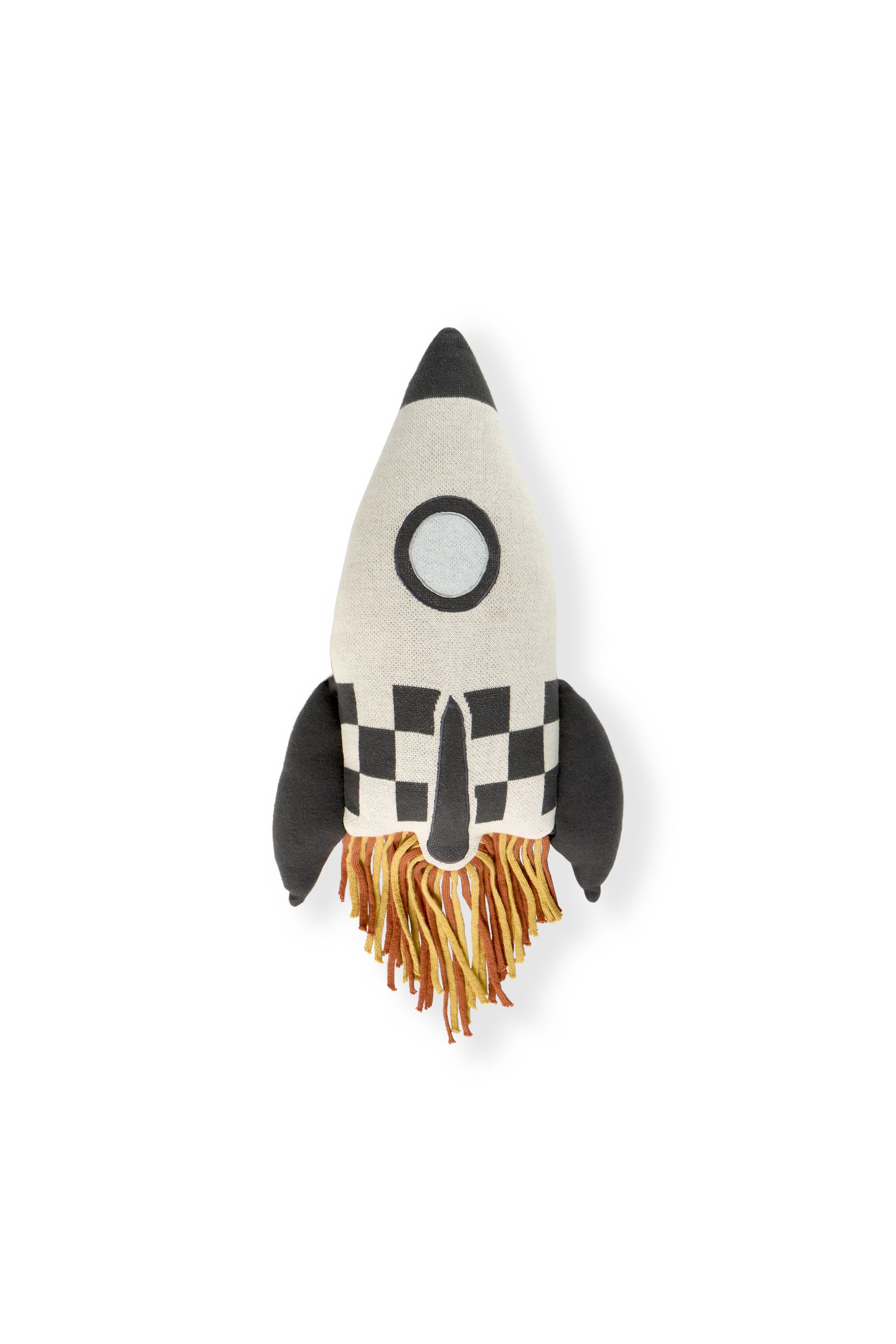 KNITTED CUSHION ROCKET