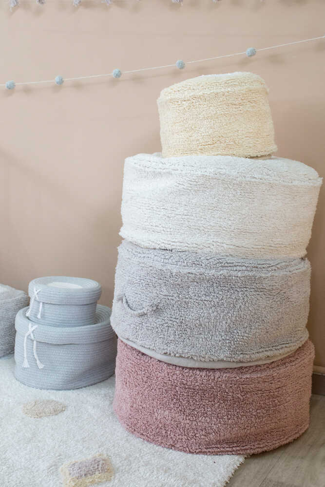 POUF CHILL PEARL GREY - Image 3