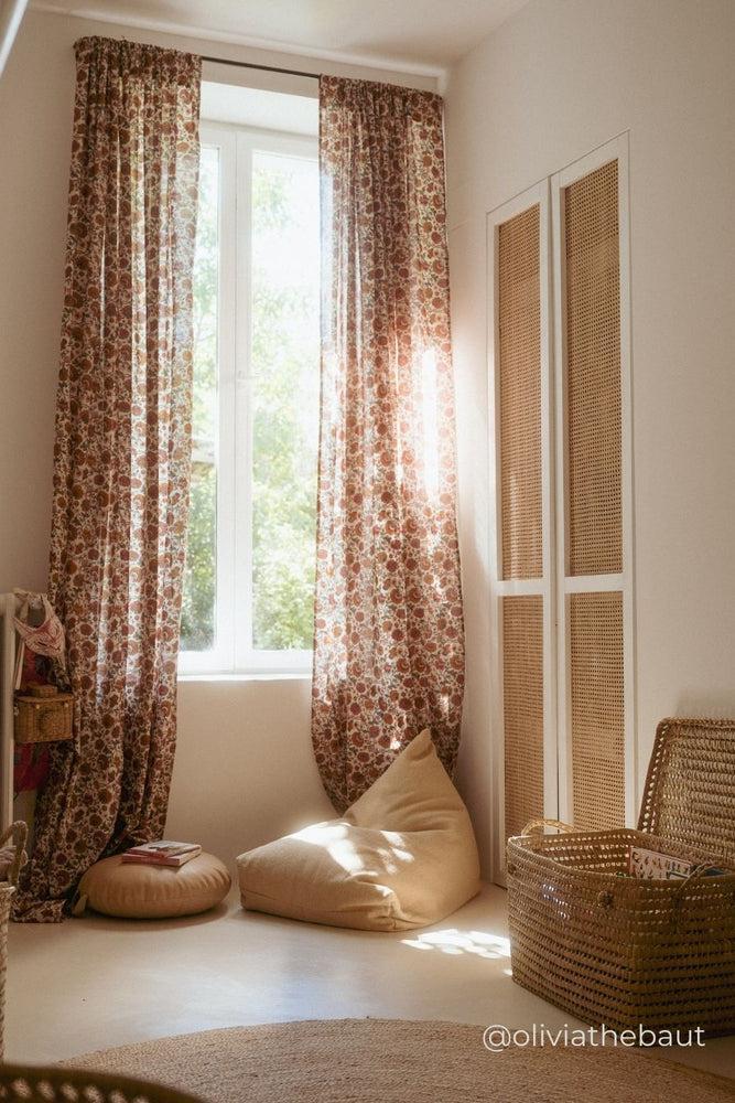 SMALL POUF CLEO LIGHT HONEY - Image 4