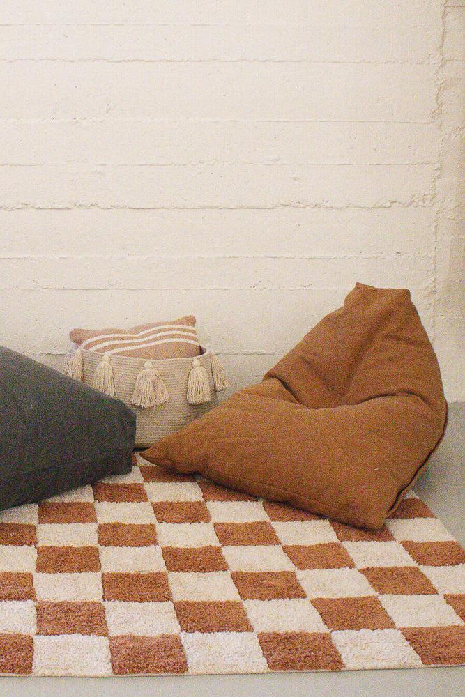 SMALL POUF CLEO TOFFEE - Image 3