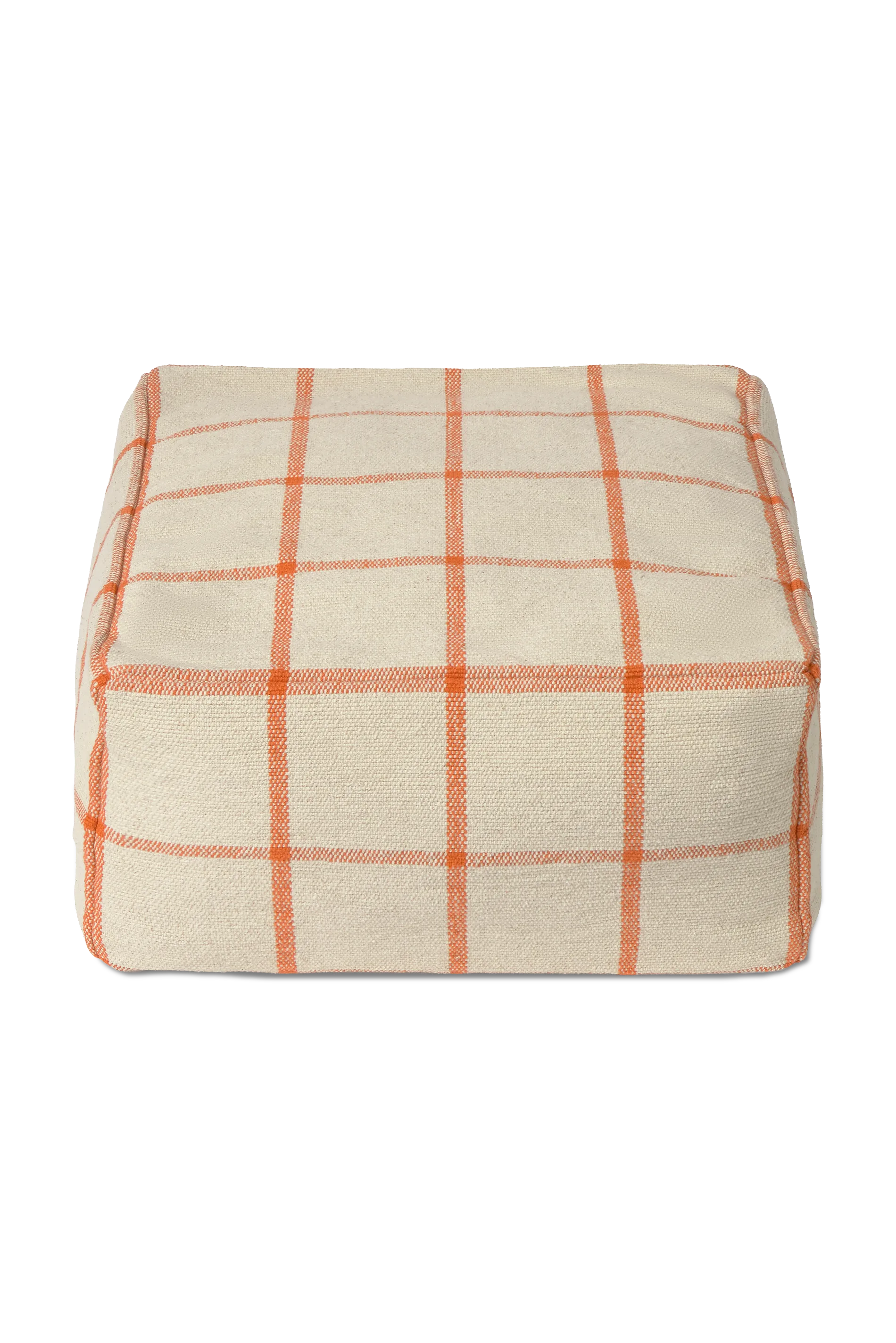 POUF GEO BLOCK NATURAL