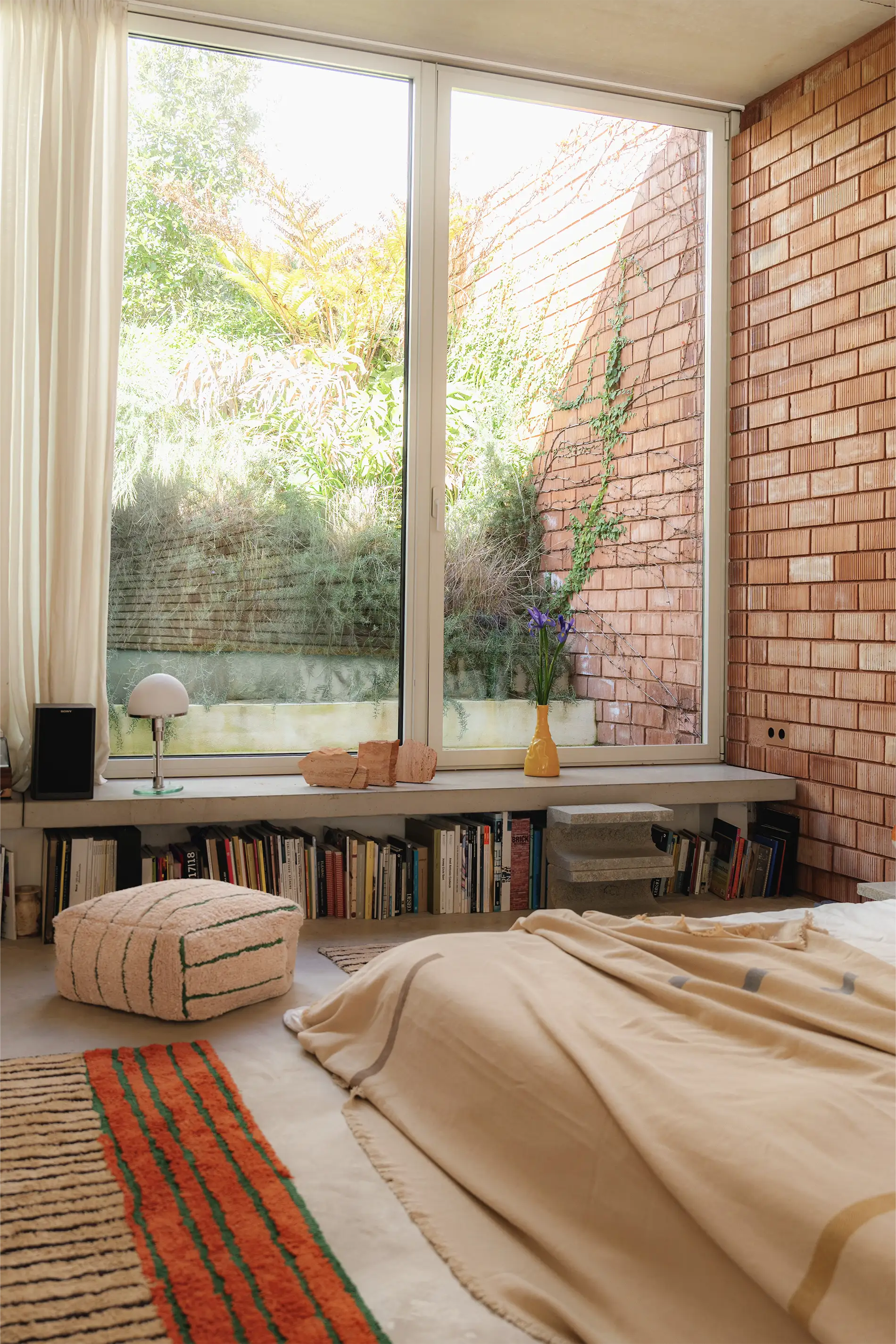 POUF LINES ROSE - Image 4