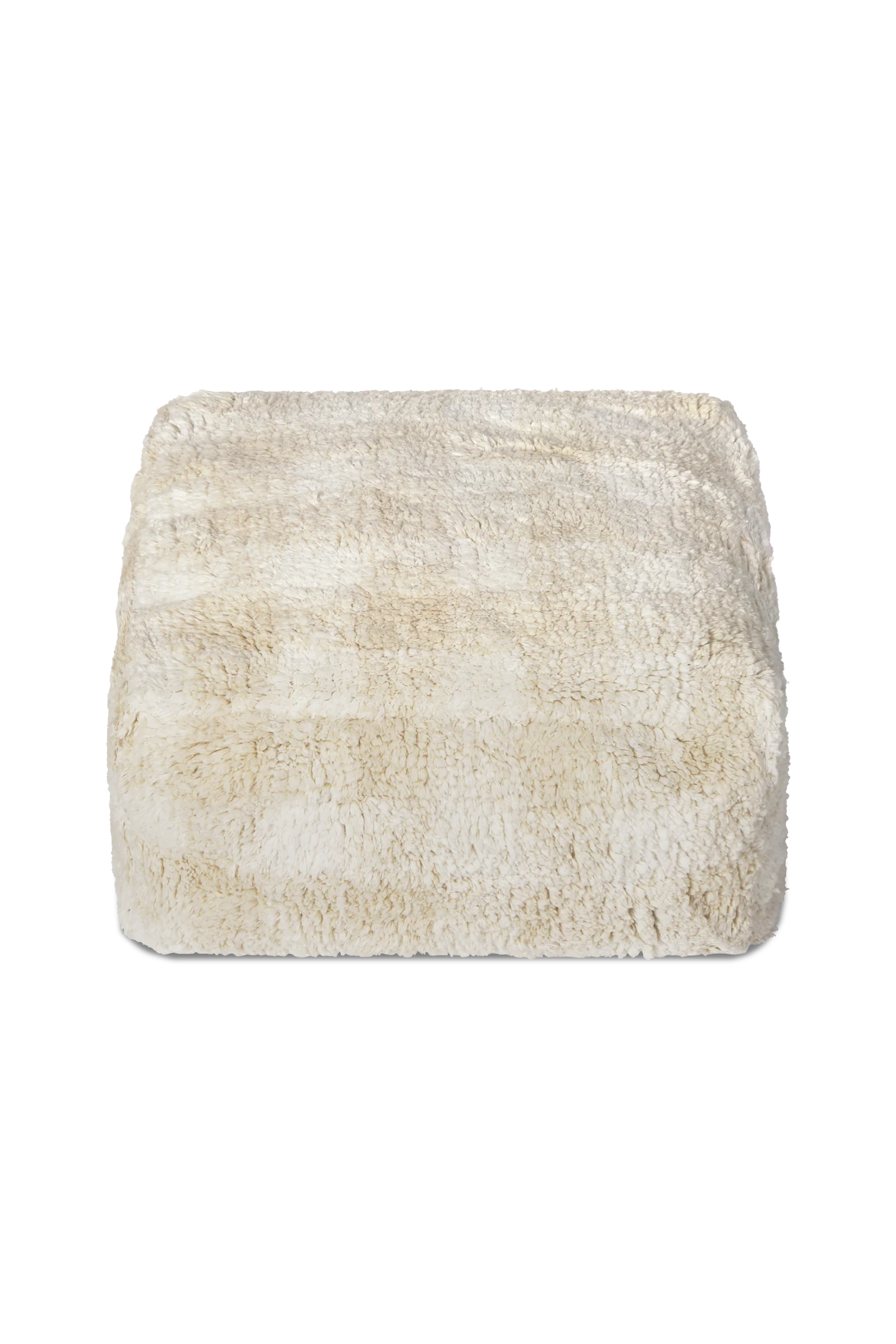 POUF VICHY IVORY