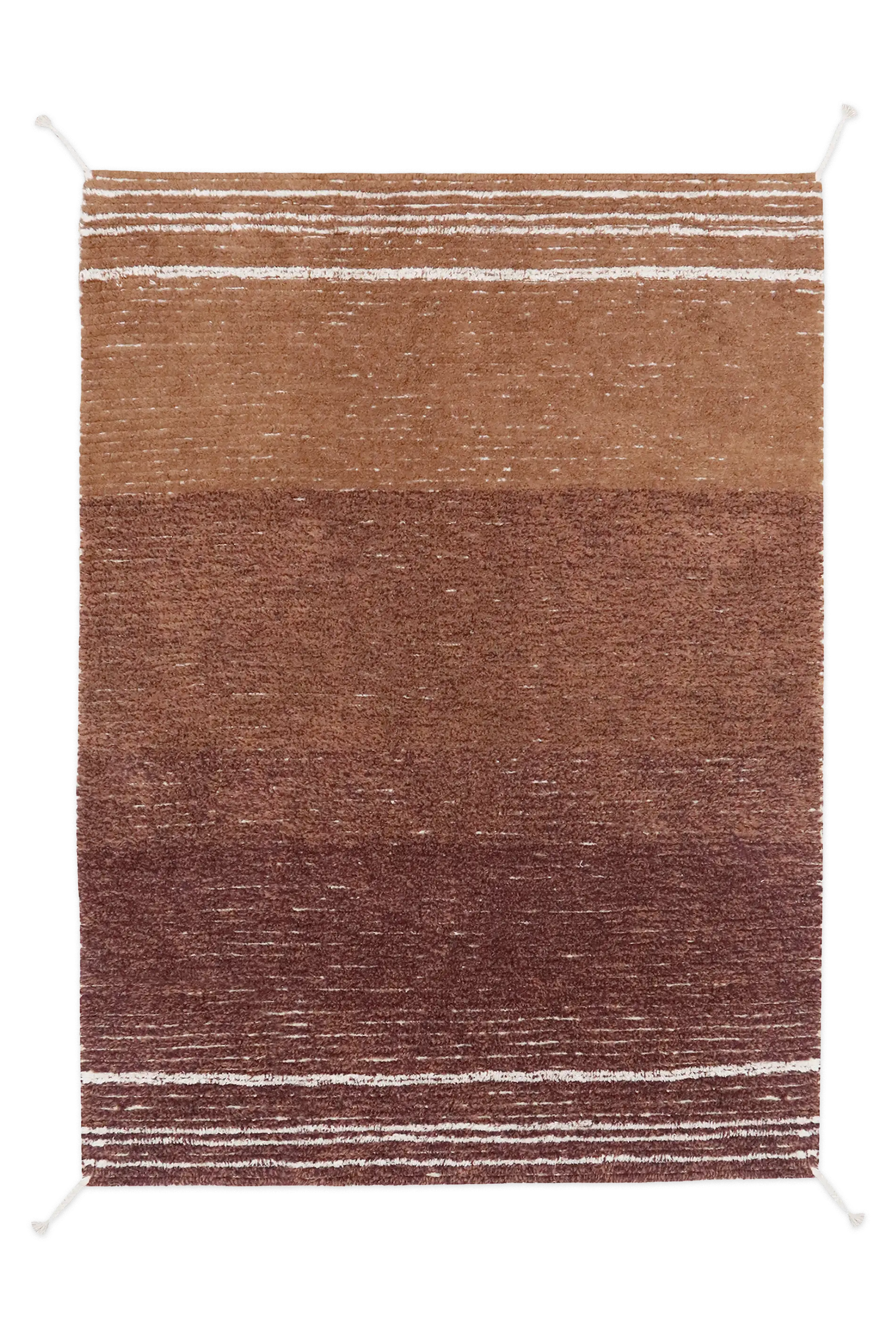 REVERSIBLE WASHABLE RUG TWIN TOFFEE