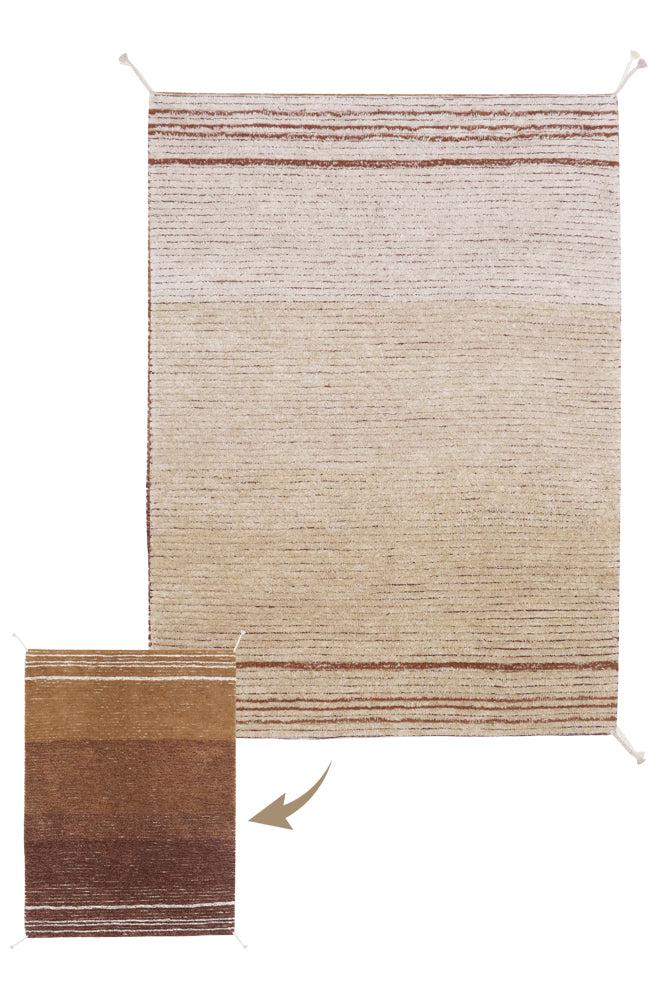REVERSIBLE WASHABLE RUG TWIN TOFFEE - Image 9