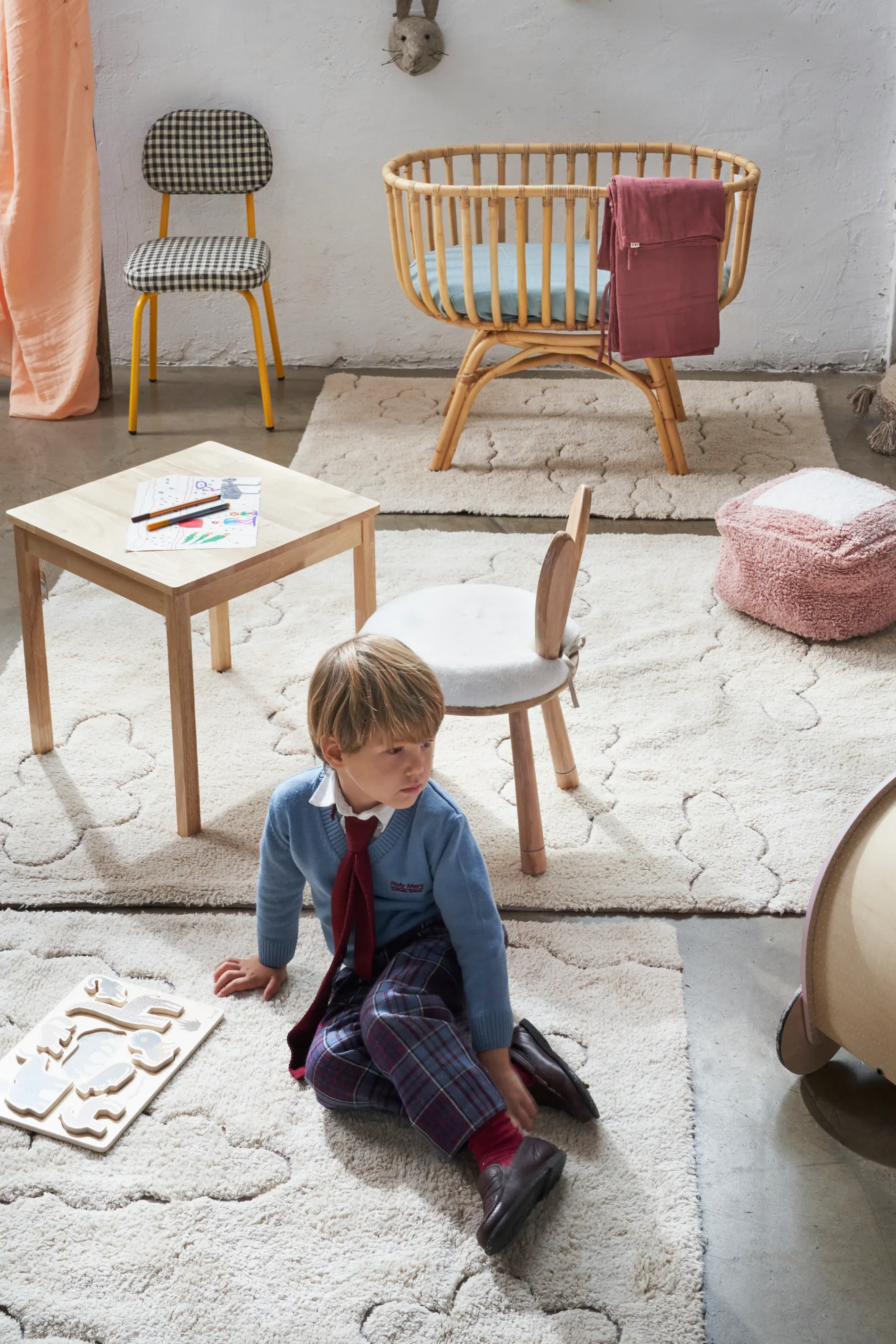 RUGCYCLED WASHABLE RUG CLOUDS - Image 4