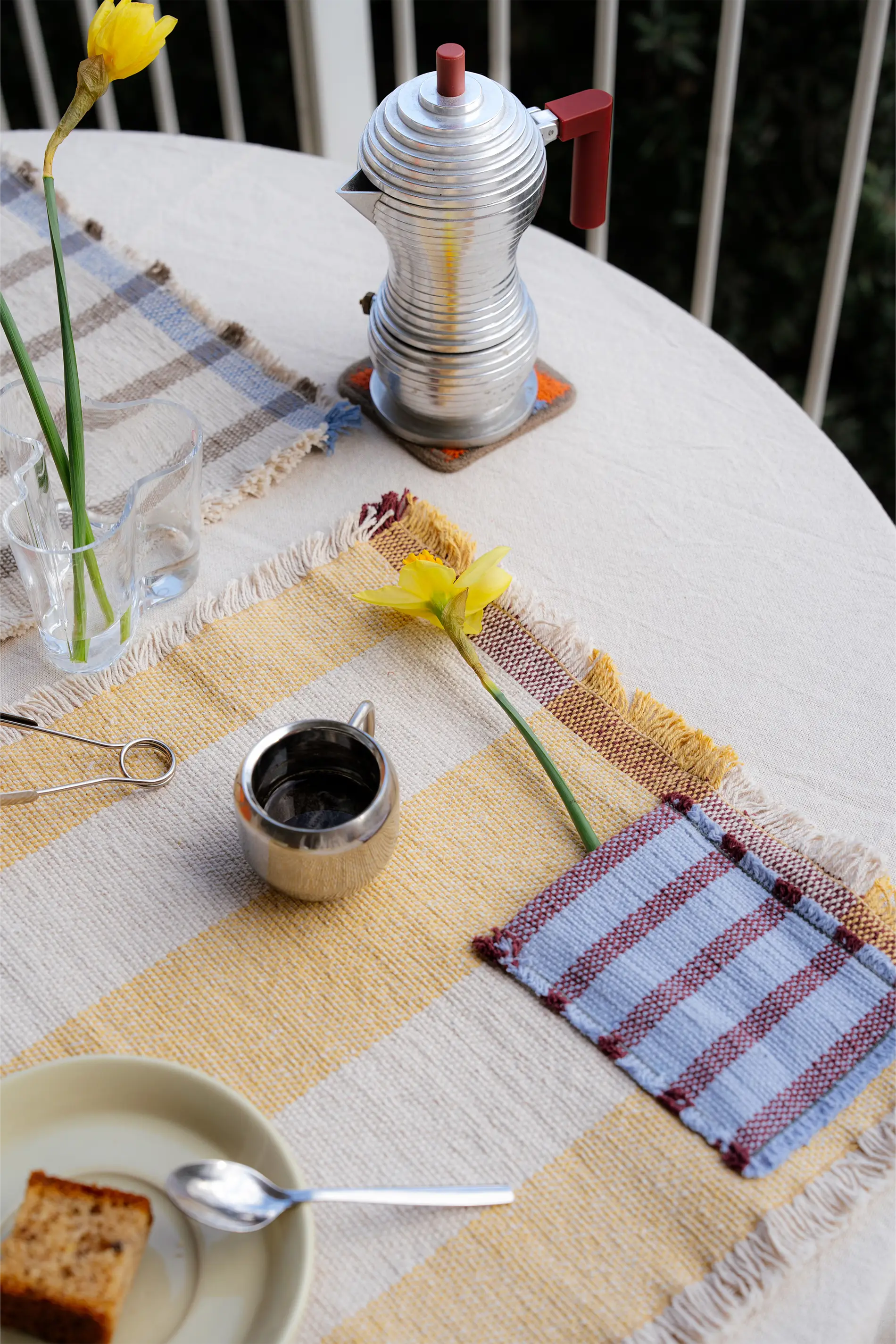 SET OF 2 HANDLOOM PLACEMATS POCKET HONEY - Image 2