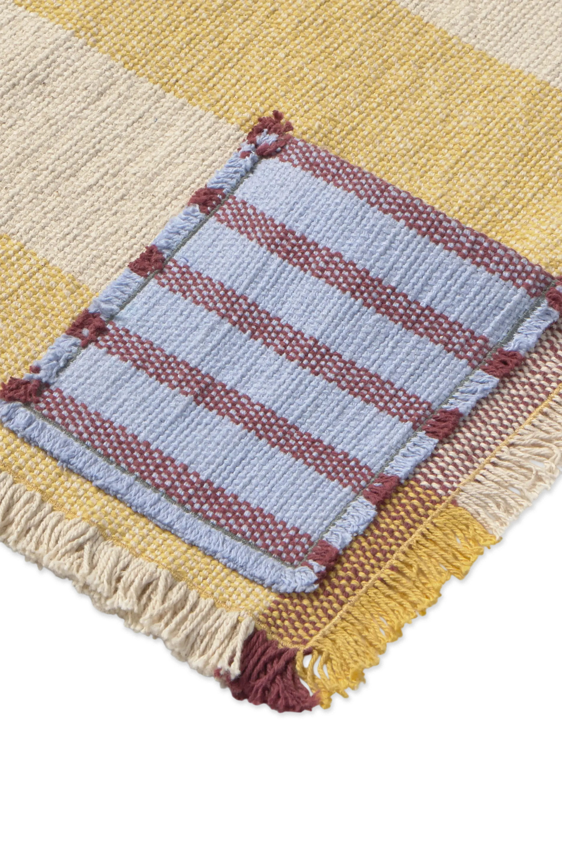 SET OF 2 HANDLOOM PLACEMATS POCKET HONEY - Image 4