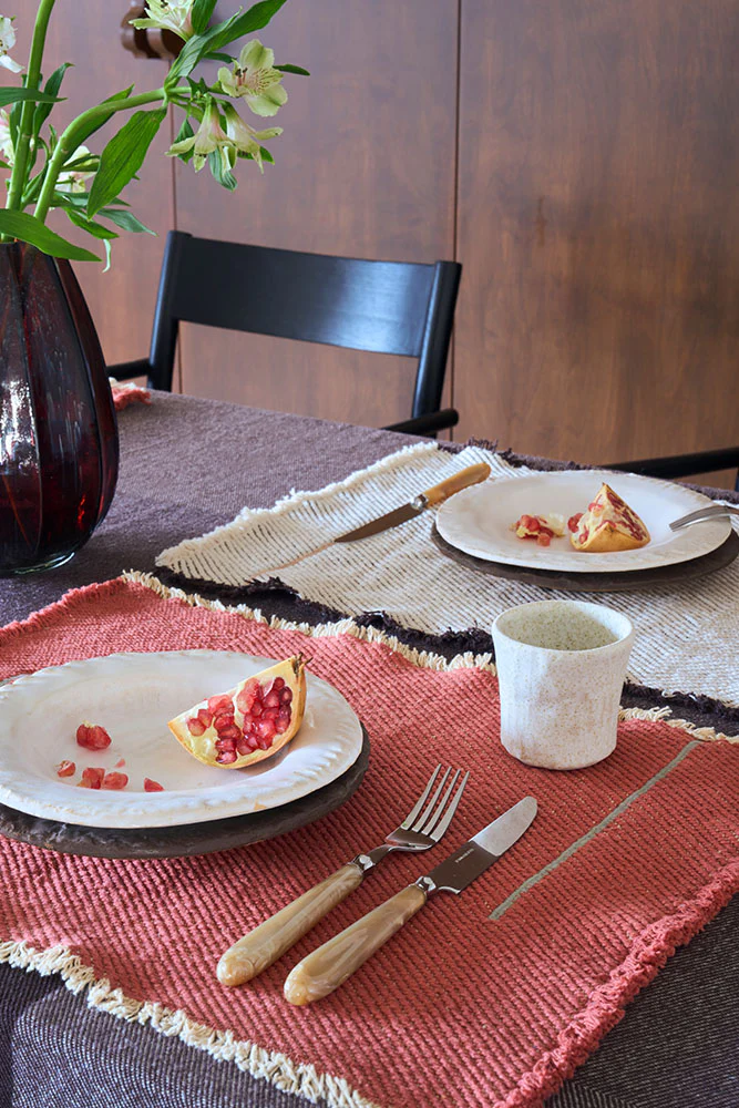 SET OF 2 PLACEMATS VERTICAL NATURAL - Image 3