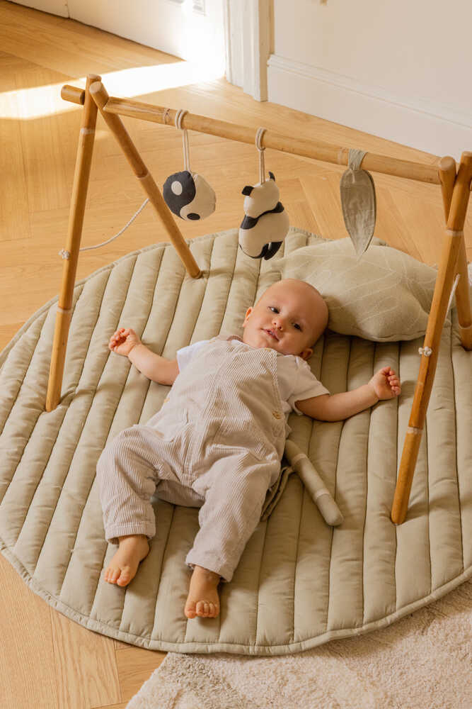 SET OF 3 RATTLE TOY SENSORIAL HANGERS BAMBOO - Image 4