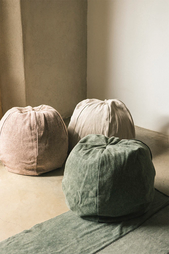 STONEWASHED POUF DUCK GREEN - Image 3