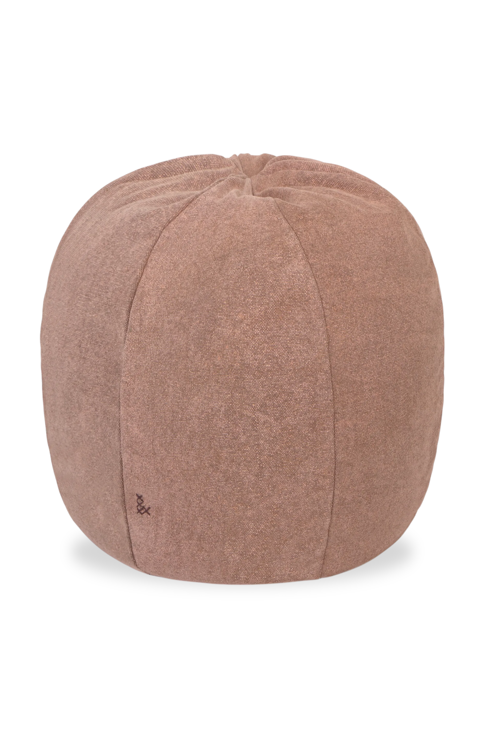STONEWASHED POUF SOIL BROWN - Image 2