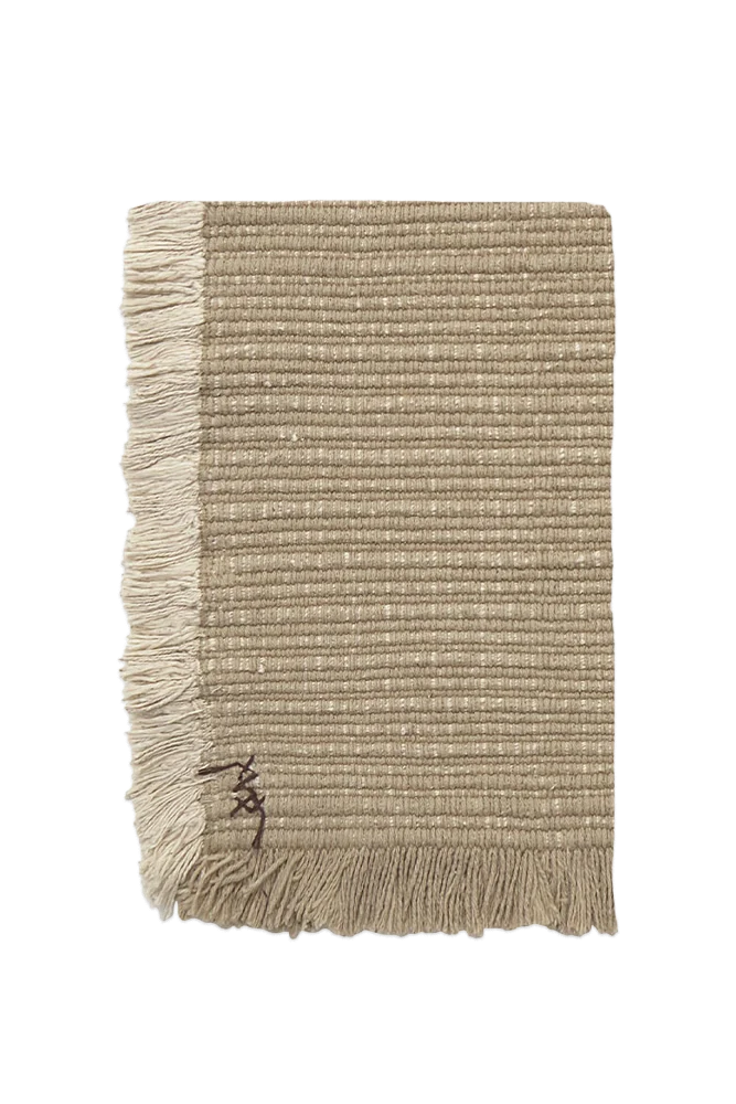 Swatch Handloom Rug Beige and Natural