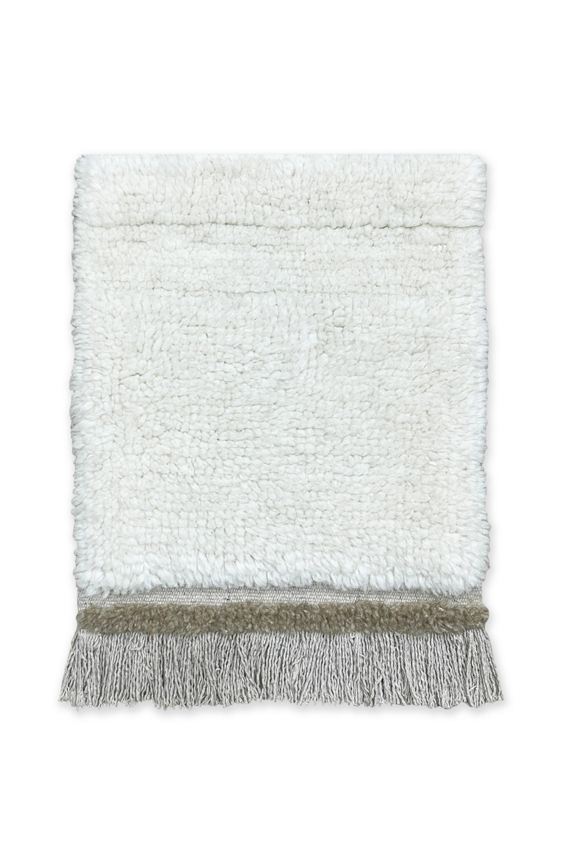 SWATCH WOOLABLE RUG STEPPE - SHEEP WHITE
