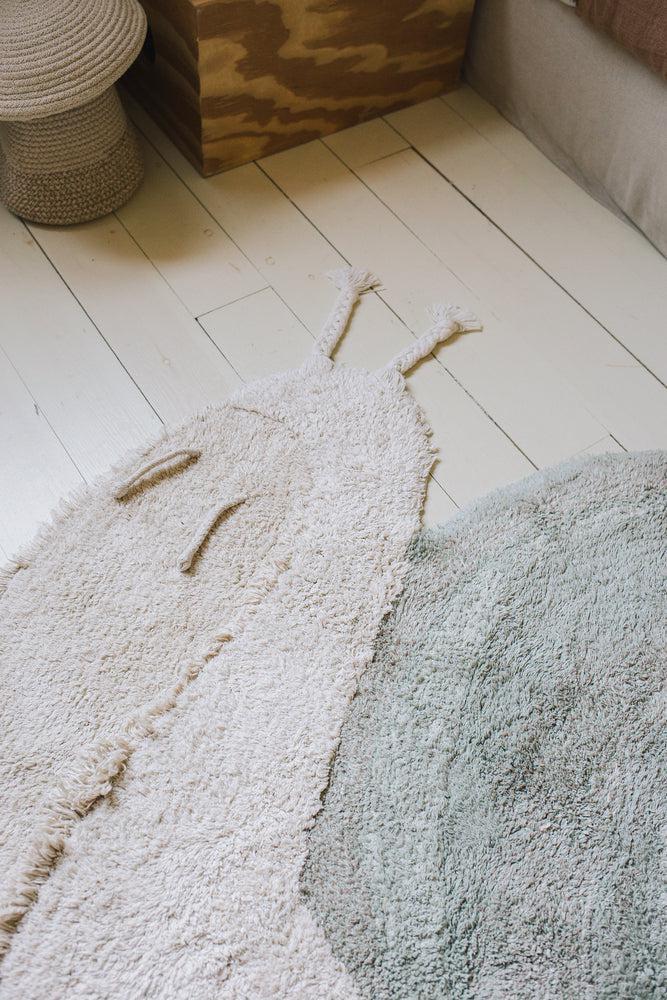 WASHABLE ANIMAL COTTON RUG SNAIL - Image 5