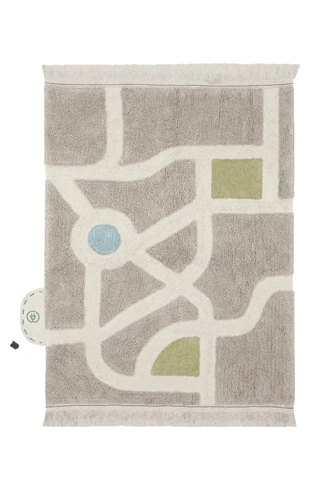 WASHABLE PLAY RUG ECOCITY